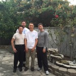 With some of the CSL Wing Chun family visiting Hendrik Santo